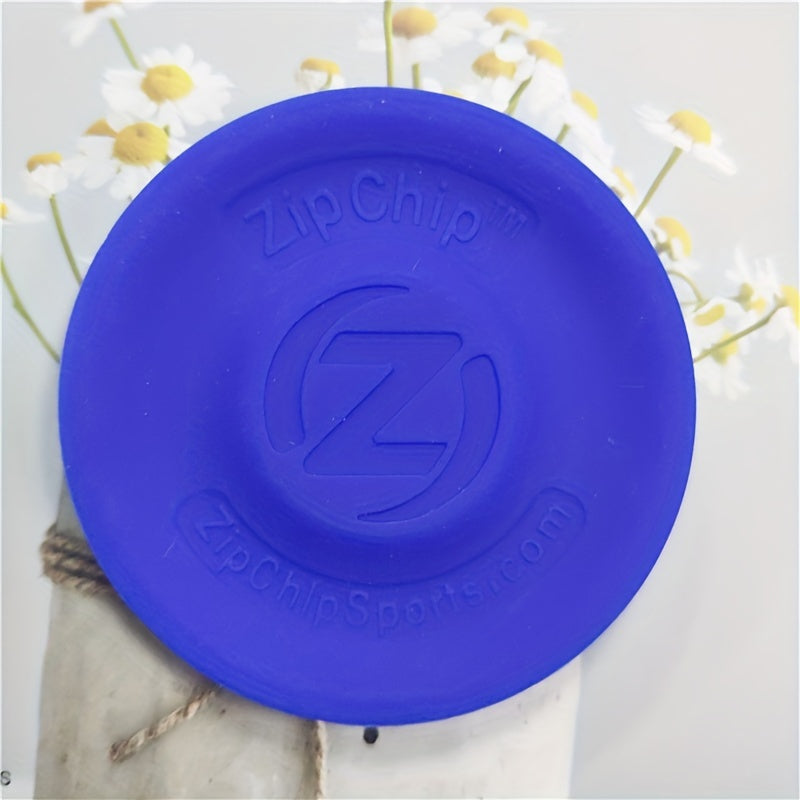 12PCS Silicone Flying Disc Zip Chip Fingertip Mini Flying Disc