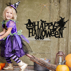 Halloween Party Decoration Pumpkin Bat Door Hanging Ghost Scene Charm