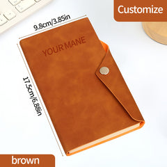 A6 Mini Planner Notebook w/ Safety Closure