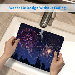 Fireworks Pattern Gaming Mousepad