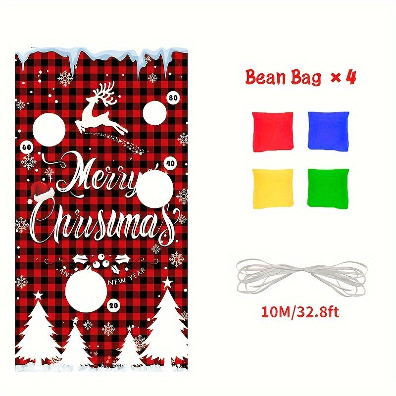 Christmas Party Sandbag Throwing Game Decoration