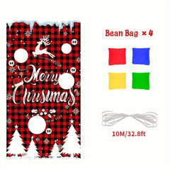 Christmas Party Sandbag Throwing Game Decoration