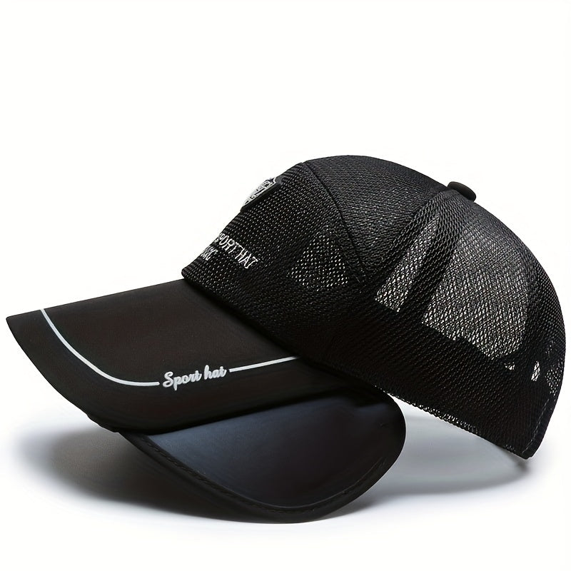 Breathable Mesh Hat Sun Protection Cap Extend Brim