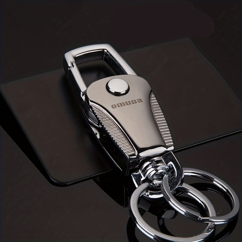 Folding Keychain High Waist Metal Pendant Retractable Boys Hanging Decoration