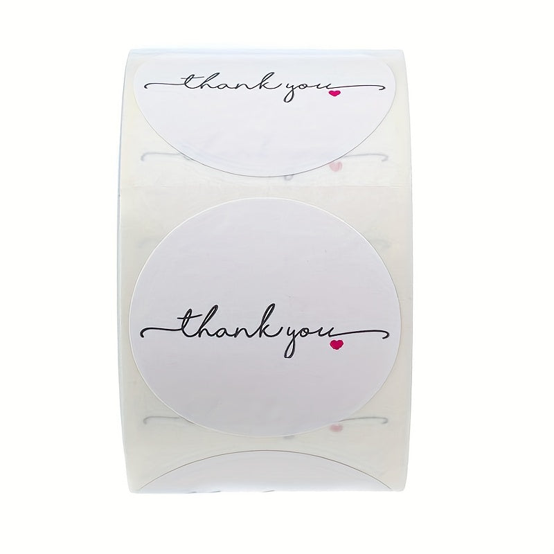 500pcs Thank You Sticker Wedding Seal Stationery Sticker