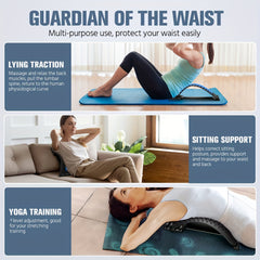 Back Stretcher Lumbar Board Massager for Herniated Disc