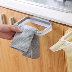 Trash Bag Hanger Holder Hanging Trash Kitchen Cupboard Storage Rack