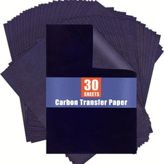Red Carbon Paper 30pcs for Tracing Transfer Graphite - Drawing Patterns on Wood