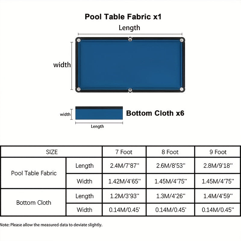 Improve Your Game with Durable Billiards Tablecloth