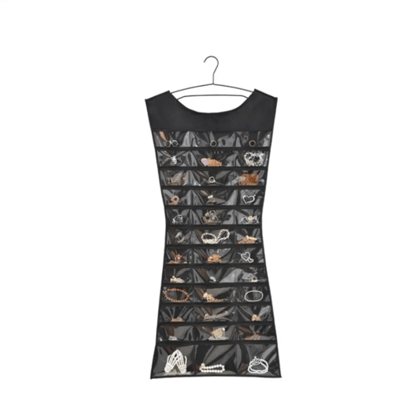 Non-woven Jewelry Hanging Bag - Vest Shaped Storage Bag