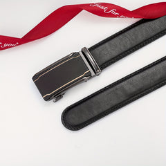 Men's Business & Leisure Leather Belt w/Automatic Buckle