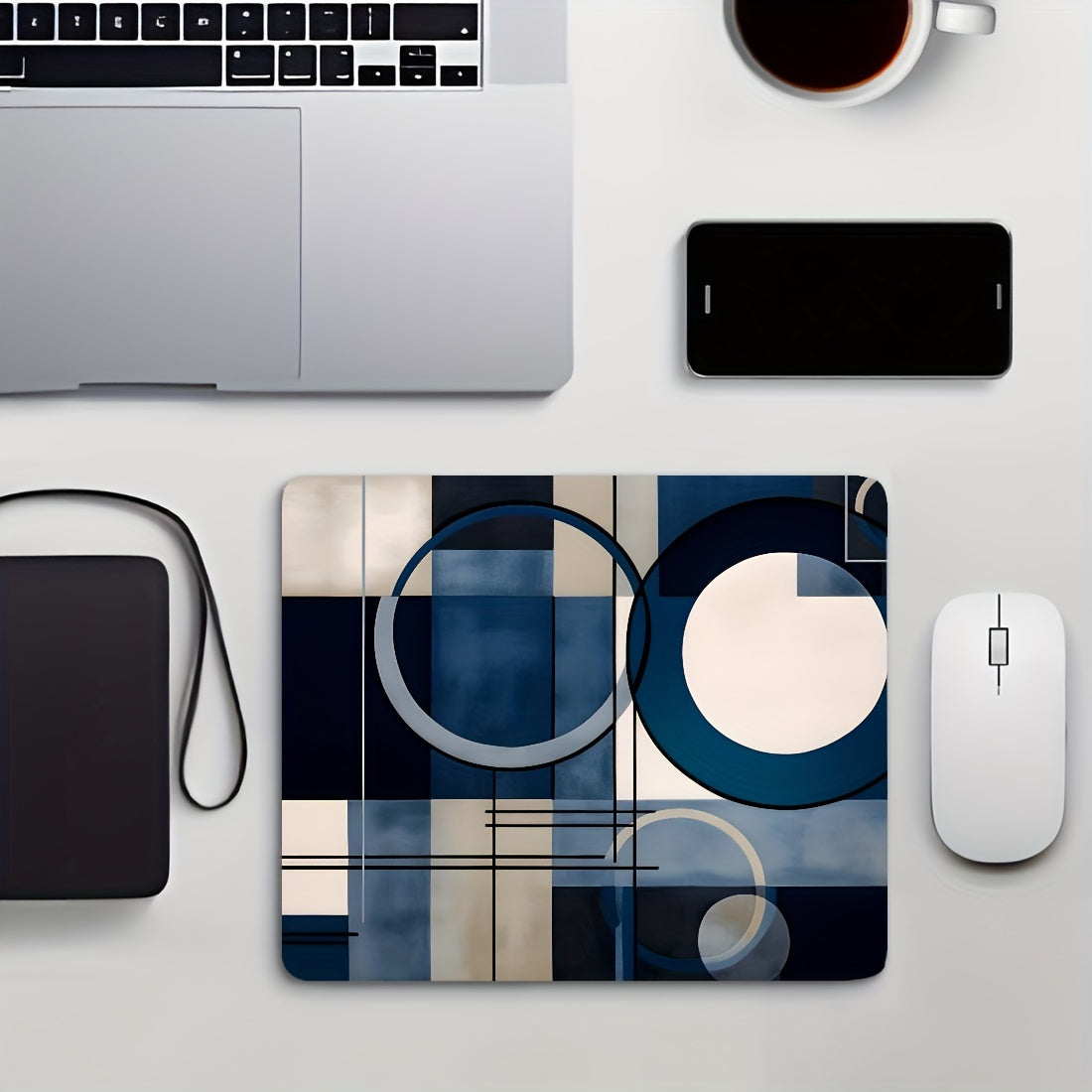 Small Desktop Mouse Pad for Home and Office