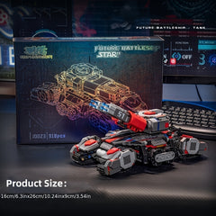 Sci Fi Building Blocks Set Robot Tank Airplane Model Kit ABS Toy