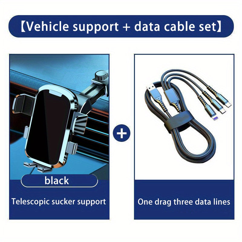 Telescopic Suction Cup Car Phone Holder Dashboard/Windshield Installation