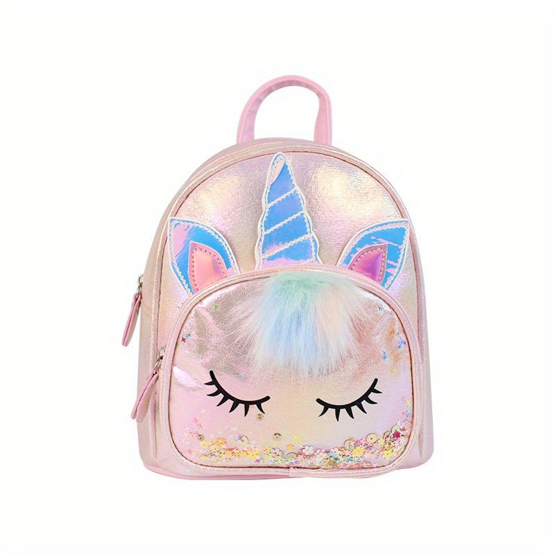 Children's Cartoon Unicorn Backpack Kindergarten Schoolbag