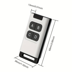 433MHz Remote Duplicator Garage Door 4 Buttons Copy Cloning