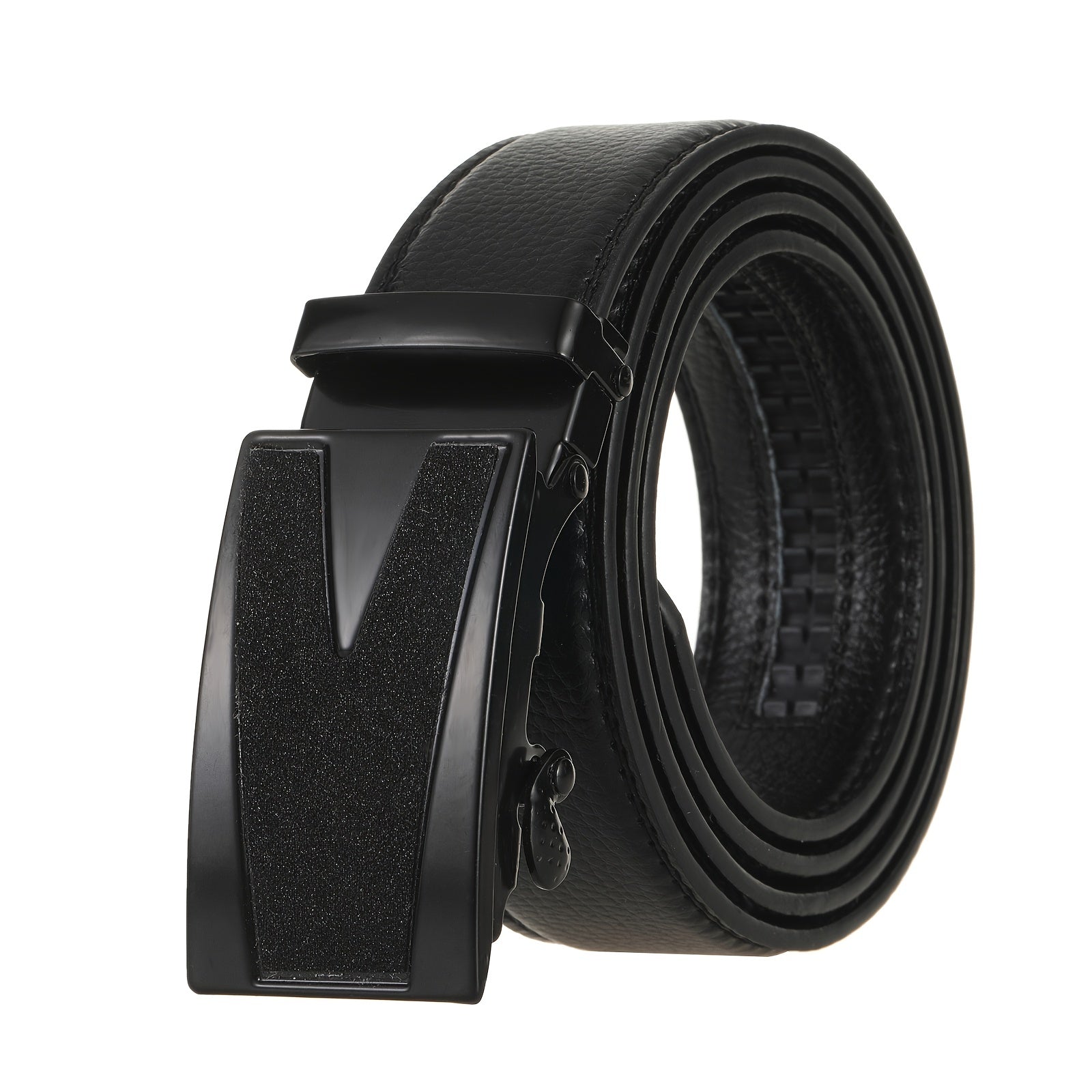 Men's Automatic Buckle Belt - Stylish Leather Waist Strap