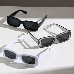 Y2K Rectangle Sunglasses Anti Glare UV400
