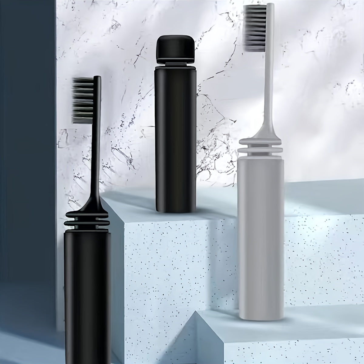 Portable Folding Toothbrush Soft Bristle Toothbrush 1pc