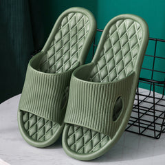 Men's Non Slip Slides Lightweight Open Toe Quick Dry Slippers