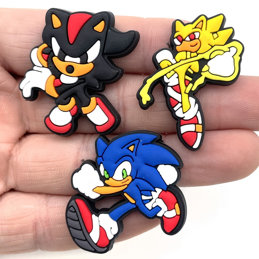 20pcs Anime Shoe Charms for Clog Sandals Birthday Party Favor