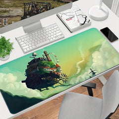 Cartoon Landscape Extended Mouse Pad - Enhance Your Gaming Setup