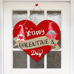 Heart Hanging Sign Happy Door Sign Party Decoration