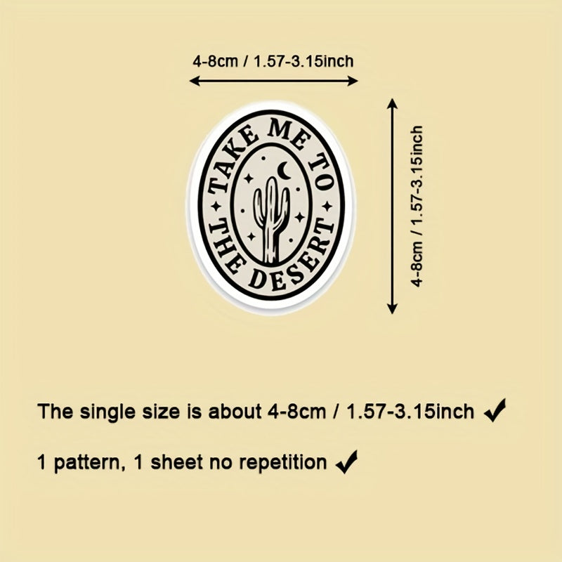 50pcs Unique Book Reading Stickers for Laptops Cars Water Bottles