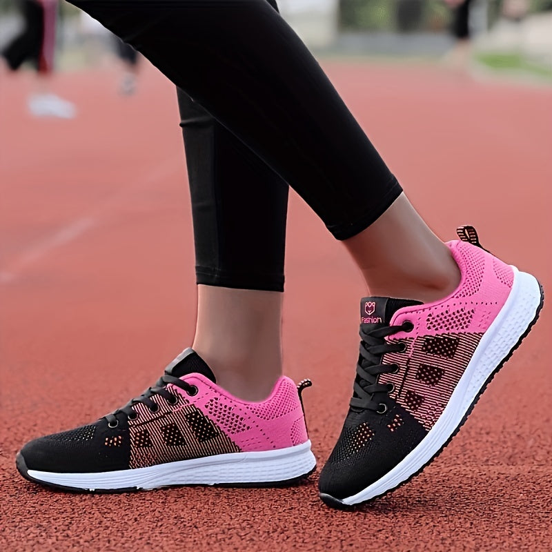 Women's Lightweight Lace Up Casual Sneakers