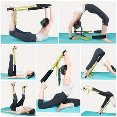 Elastic Yoga Resistance Band for Women - Pilates, Stretching, Dance Training