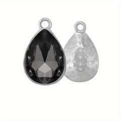 10pcs Charm Crystal Pendant for DIY Jewelry Earrings Bangle Necklace