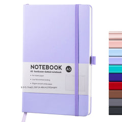 A5 Lined Hardcover Journals Notebook 192 Pages 10 Colors Classic Ruled Notebooks