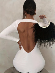 Wide Leg Backless Jumpsuit