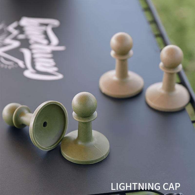 2pcs Tent Pole Lightning Cap Anti-Thunder Protective Cap