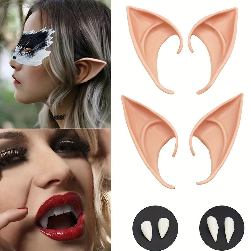 Festive Fox Animal Mask Ears Cosplay Cat Face Mask Party Accessories