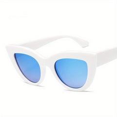 Y2K Cat Eye Sunglasses UV400 Anti Glare for Driving Beach Party