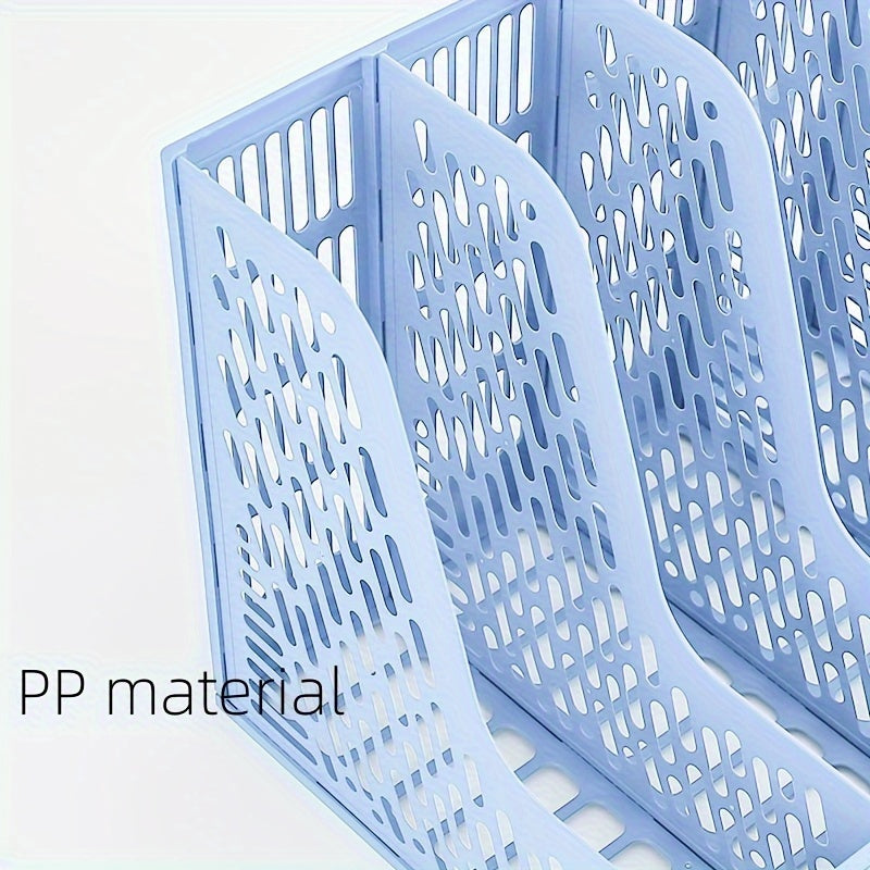 10pcs Desk File Holder Office Stationery Organizer