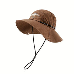 Cowboy Bucket Hat Wide Brim UV Protection Sun Hat