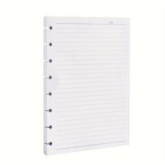 A5 Mushroom Hole Loose leaf Paper Refill 100 Sheets 200 Pages
