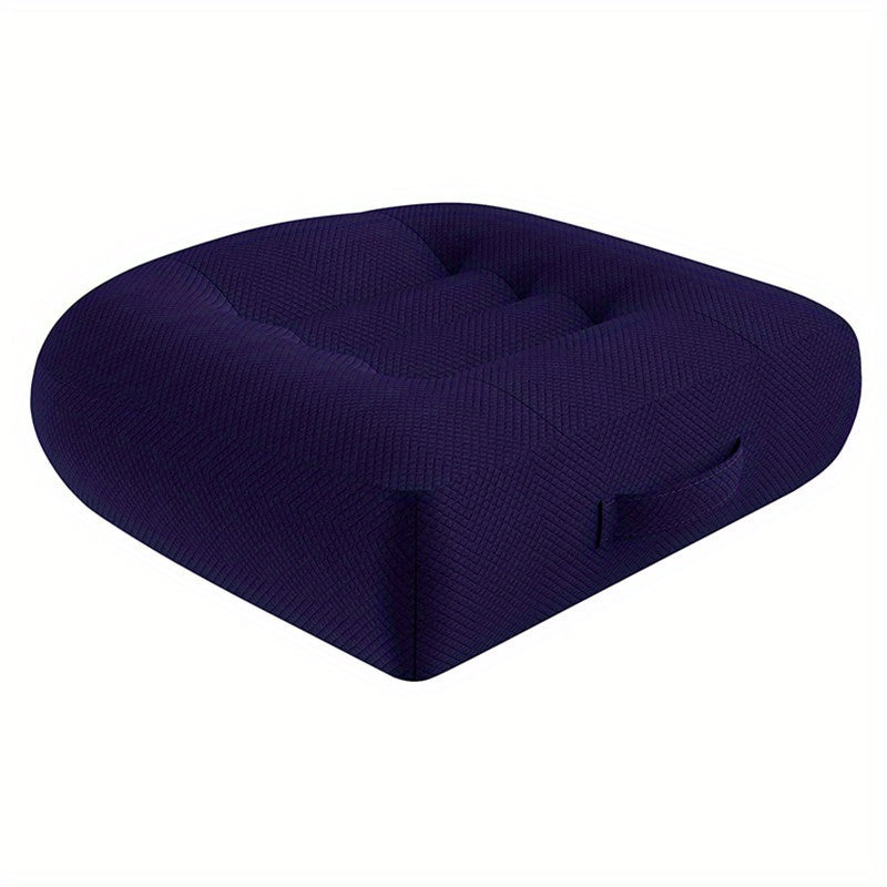 Car Booster Seat Cushion Portable Breathable Mesh 4.7in Angle Lift Seat Cushions
