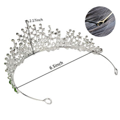 Baroque Crystal Queen Crowns Tiaras Princess Hair Accessories