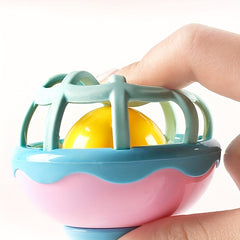 Baby Fitness Soft Rubber Toy Crawling Guide Ball Dumbbell