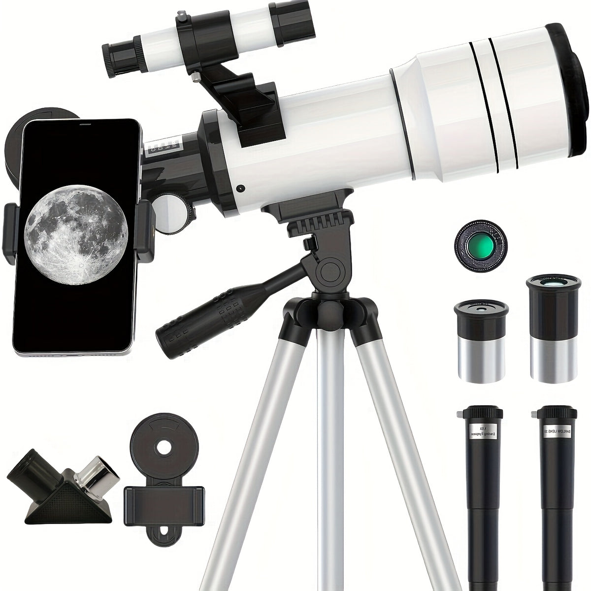 Professional Astronomical Telescope 150x High Magnification 70mm Objective