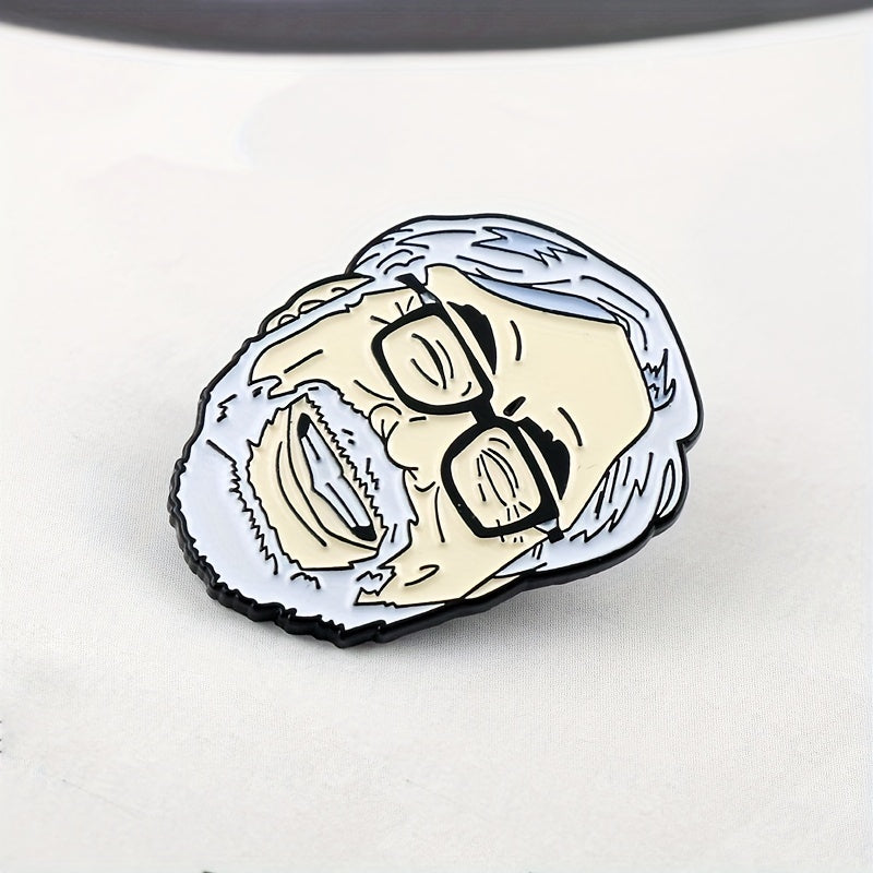 Anime Master Character Head Brooch for Men