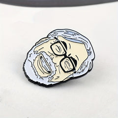 Anime Master Character Head Brooch for Men