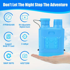1080P Night Vision Goggles Binoculars Digital Infrared Telescopes