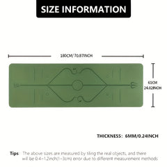 Thick Non Slip Yoga Mat - Ideal Christmas Gift for Fitness Fans