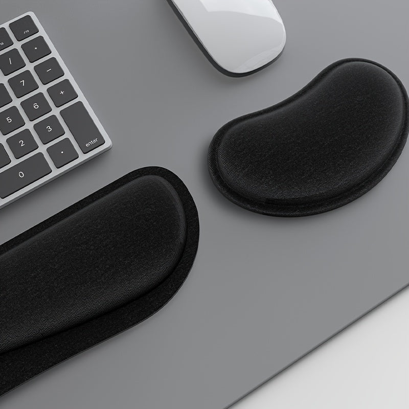 Keyboard Support Wrist Pad Set for School Office and Home