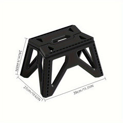 Portable Folding Stool for Fishing Camping Home - Small Plastic Stool