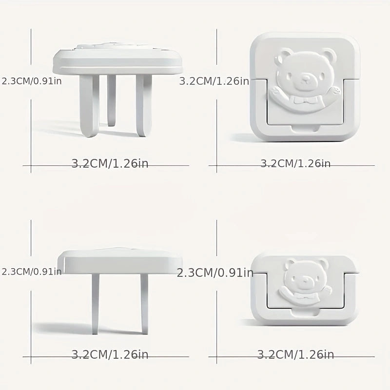 Child Safety Plug Cover Flame Retardant Leakage Protection